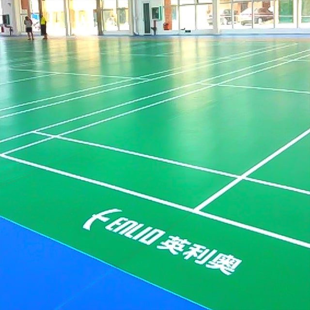 jual karpet vinyl lapangan badminton enlio