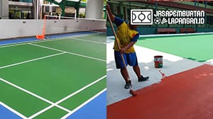 Rincian Anggaran Biaya Pembuatan Lapangan Badminton Outdoor / Indoor