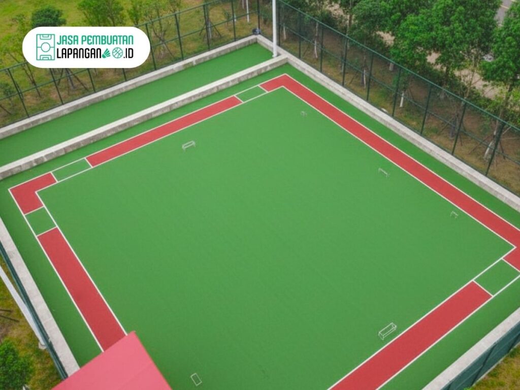 biaya pembuatan lapangan gateball