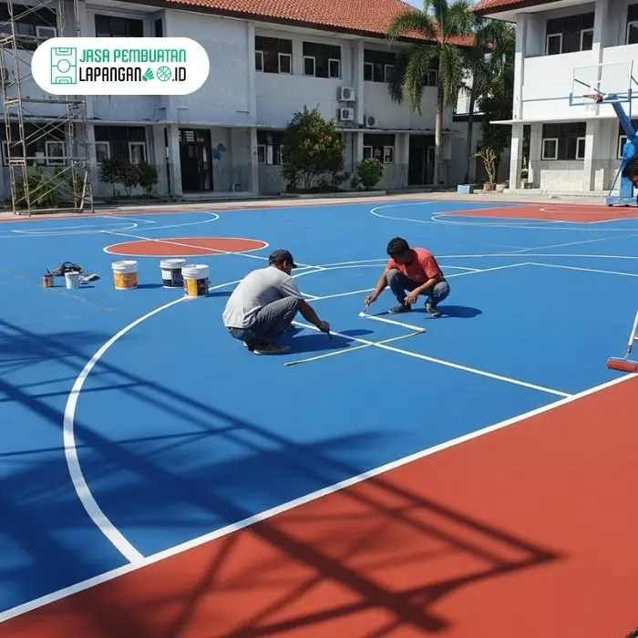 jasa pembuatan lapangan basket