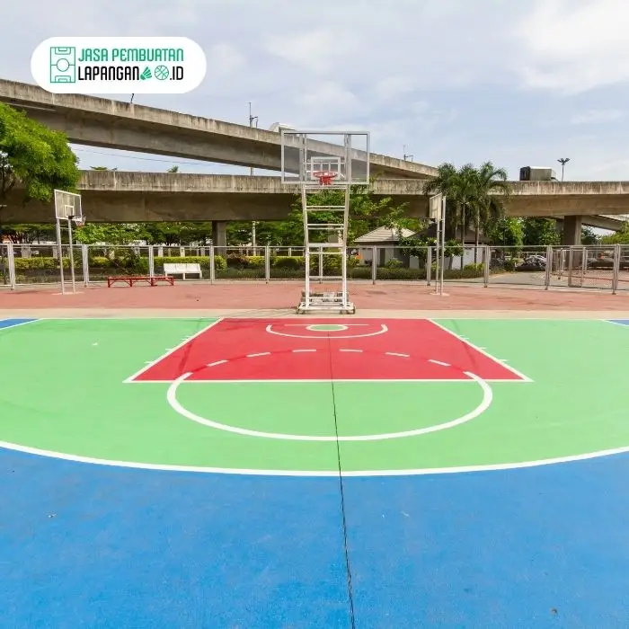 jasa pengecatan lapangan basket