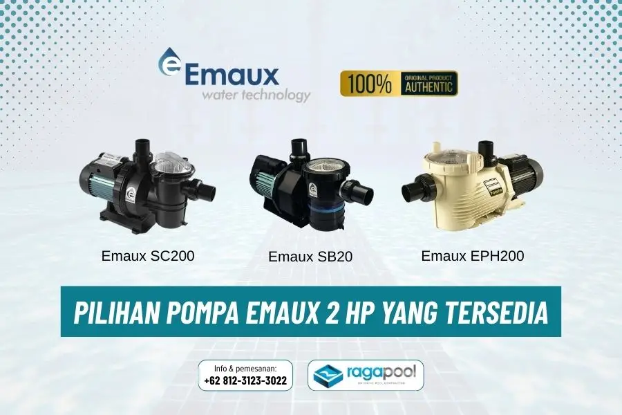 pilihan pompa 2 hp emaux