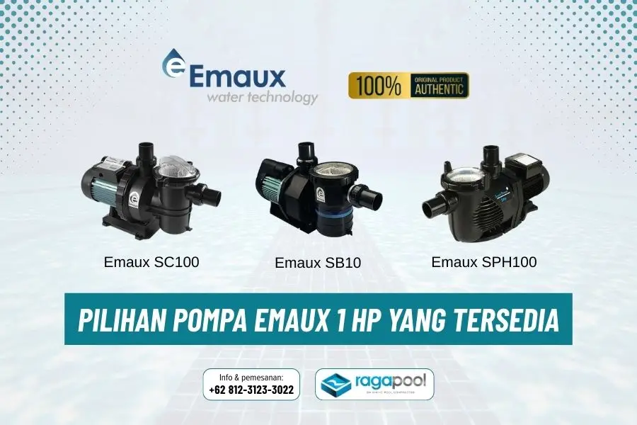 pompa emaux 1 hp yang tersedia