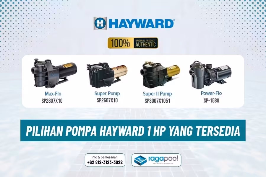 pompa hayward 1 hp