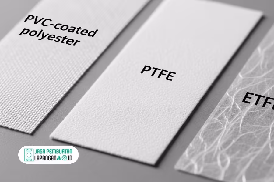 Atap Membrane Lapangan Tenis: solusi teduh yang tetap standar 1 bahan membrane lapangan tenis