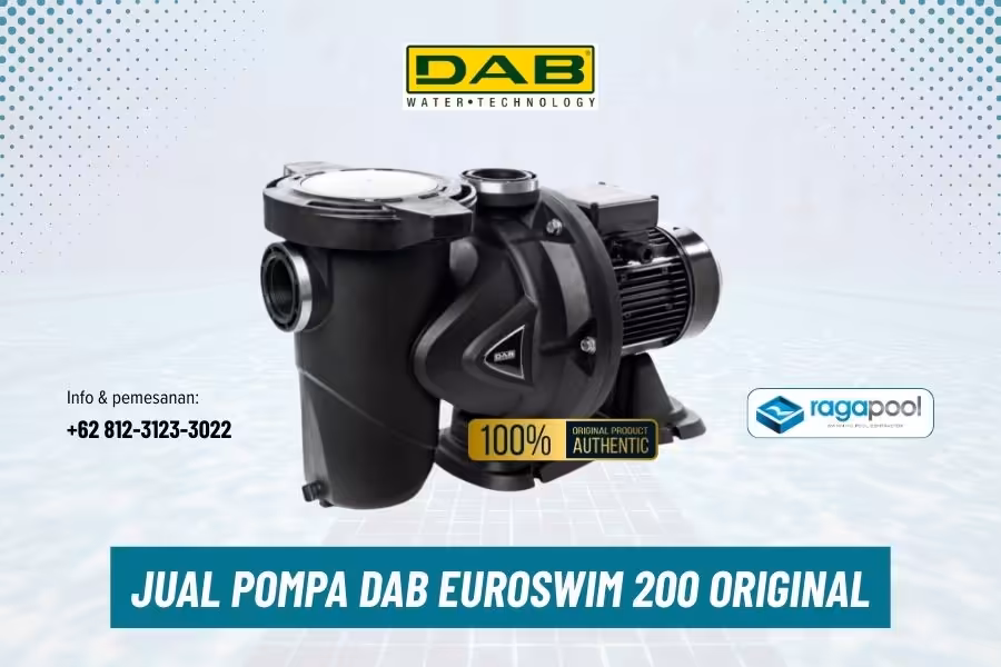 jual pompa dab 2 hp dab euroswim 200
