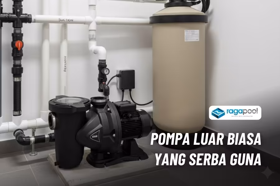 mesin pompa kolam renang dab 2 hp yang luar biasa