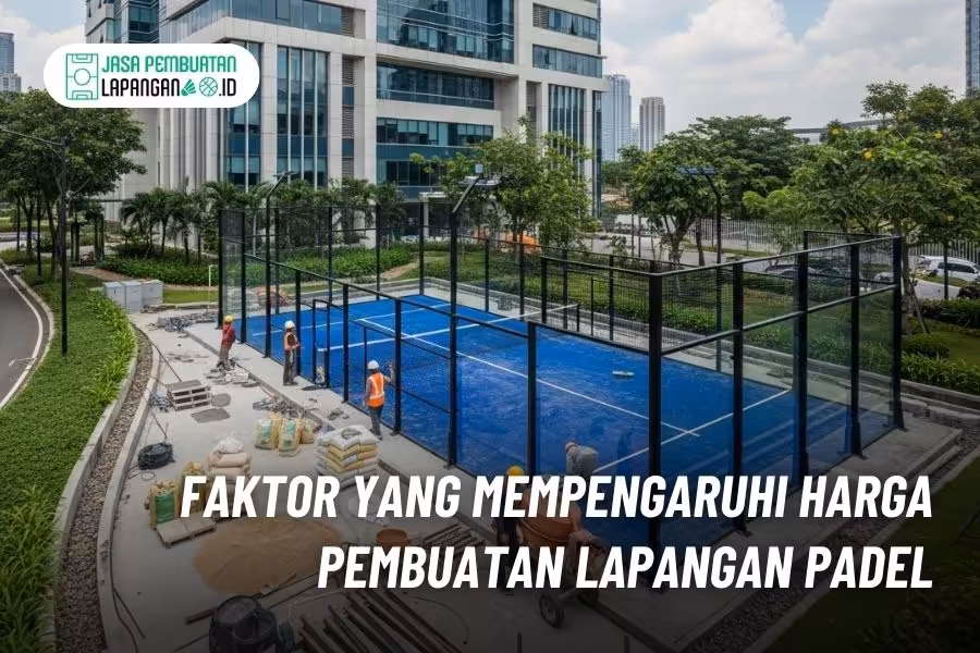 Biaya Pembuatan Lapangan Padel: Rincian Terlengkap 2 harga lapangan padel