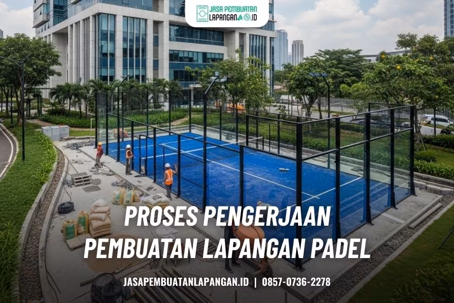 RAB Lapangan Padel 2026: Rincian Biaya Lengkap untuk Perencanaan Investasi Anda 3 jasa pembuatan lapangan padel