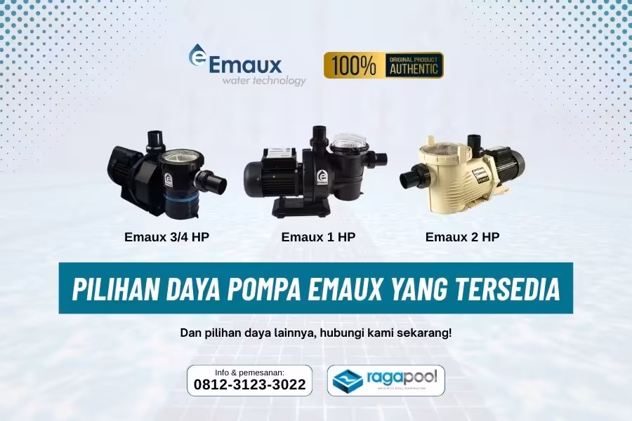 pilihan daya pompa emaux