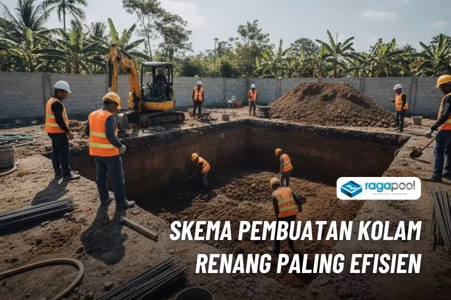 Harga Borongan Kolam Renang Terbaru 1 skema borongan bikin kolam renang