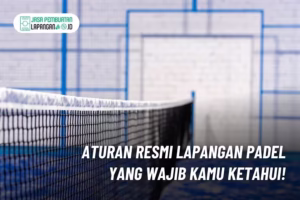 aturan lapangan padel