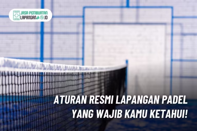 aturan lapangan padel