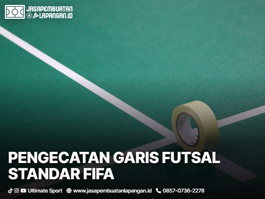 Jasa Pengecatan Lapangan Futsal Outdoor & Indoor Bergaransi