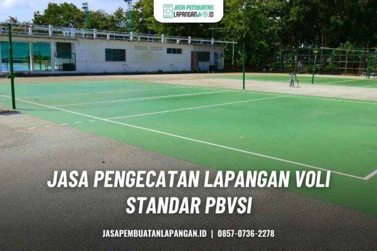 jasa pengecatan lapangan voli