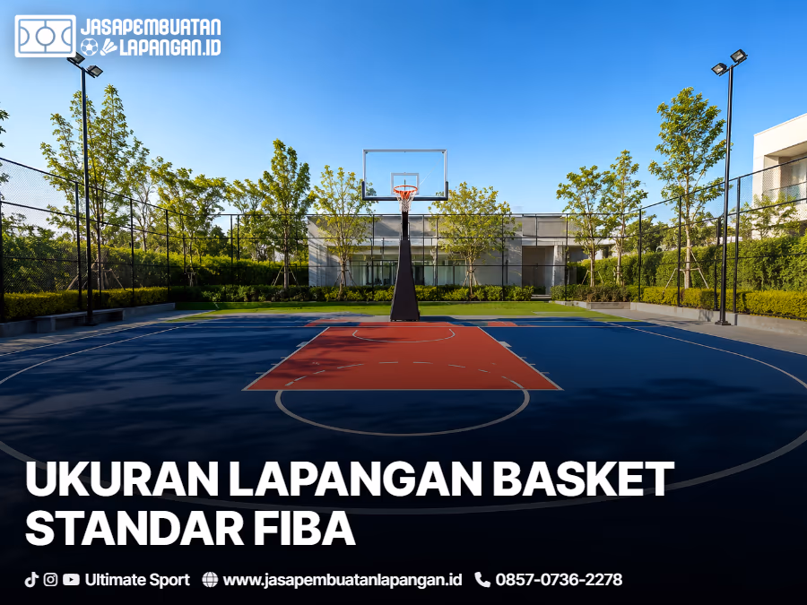 ukuran lapangan bsket
