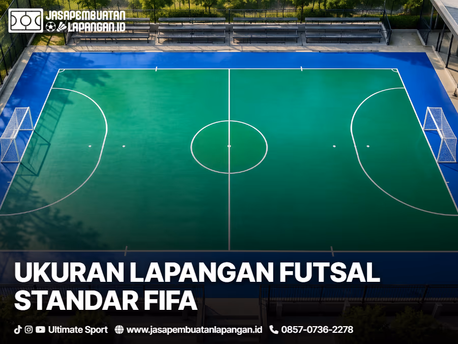 ukuran lapangan futsal