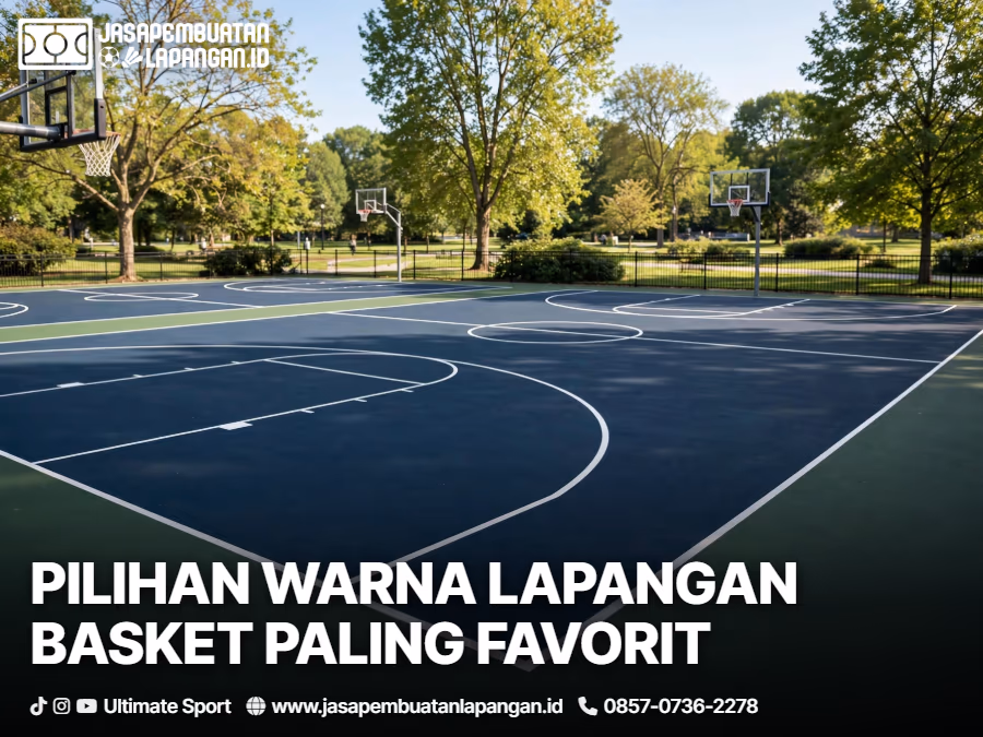 10 Inspirasi Kombinasi Warna Cat Lapangan Basket Keren & Standar Resmi 2 5 rekomendasi kombinasi warna cat lapangan basket outdoor paling populer