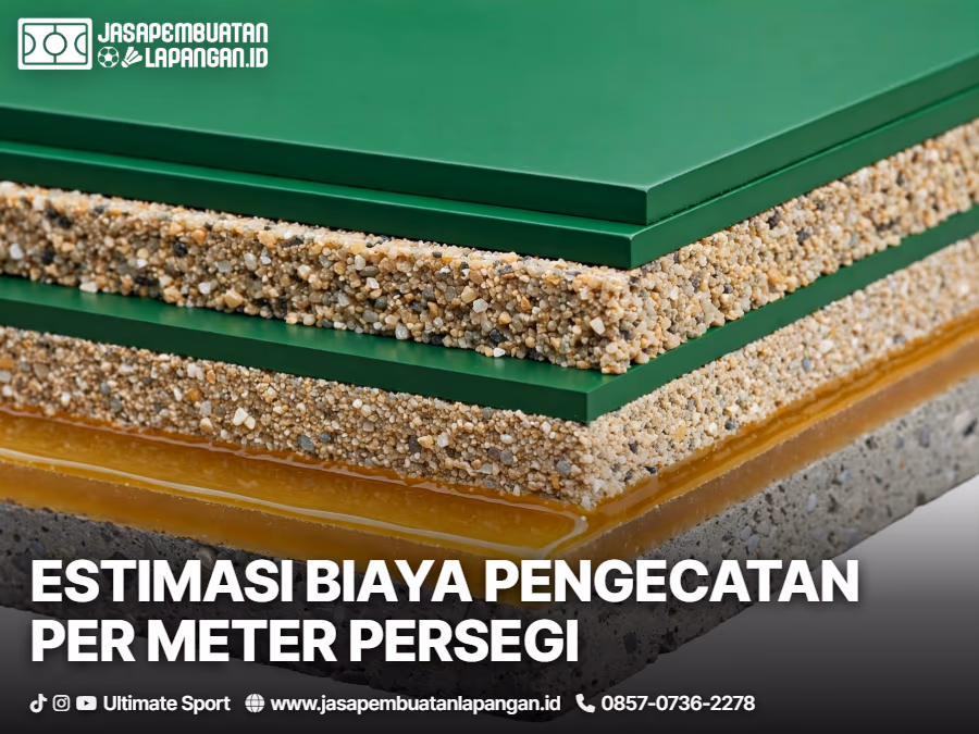 Contoh RAB Pengecatan Lapangan Basket Standar & Rincian Biaya per M² 3 estimasi harga pengecatan lapangan basket per m2 berdasarkan spesifikasi