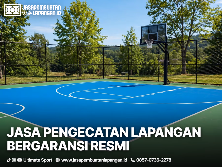 solusi pengecatan lapangan praktis bersama ultimate sport