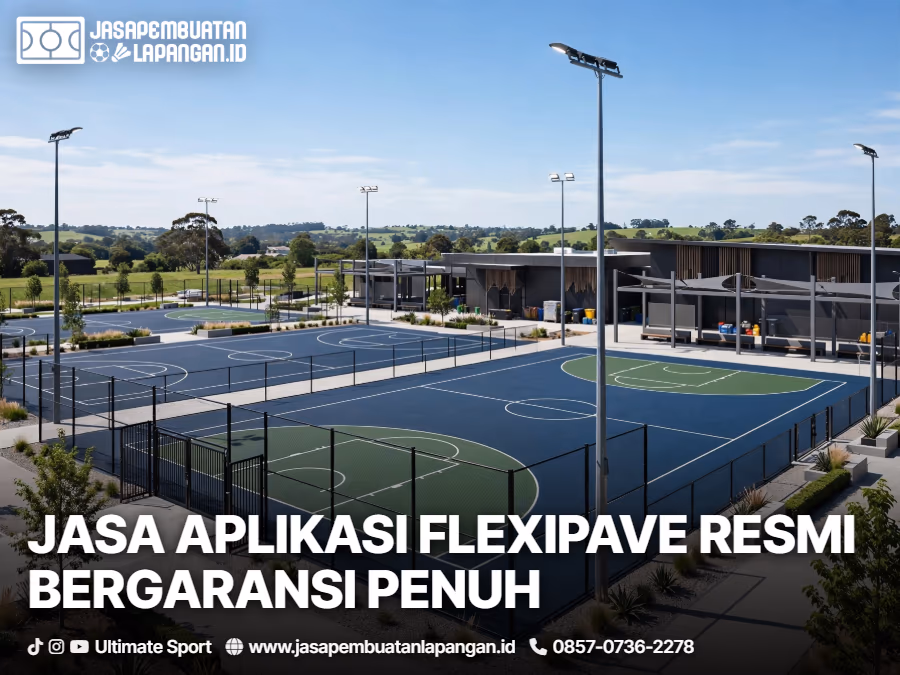 Apa Itu Flexipave? Sistem Pelapis Lapangan Olahraga Standar Internasional 6 estimasi biaya dan jasa pemasangan sistem flexipave ultimate sport